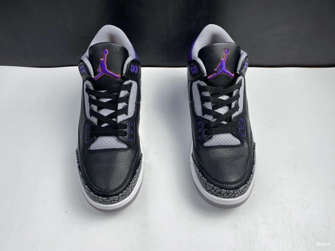 Bmlin Purple 050 Air Retro Black CT8532 Court Jordan 3 0711